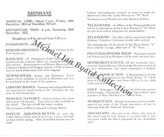 Orama Cruise Information Sheet